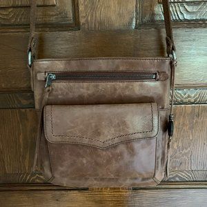 the Sak, Distressed Leather Crossbody Bag